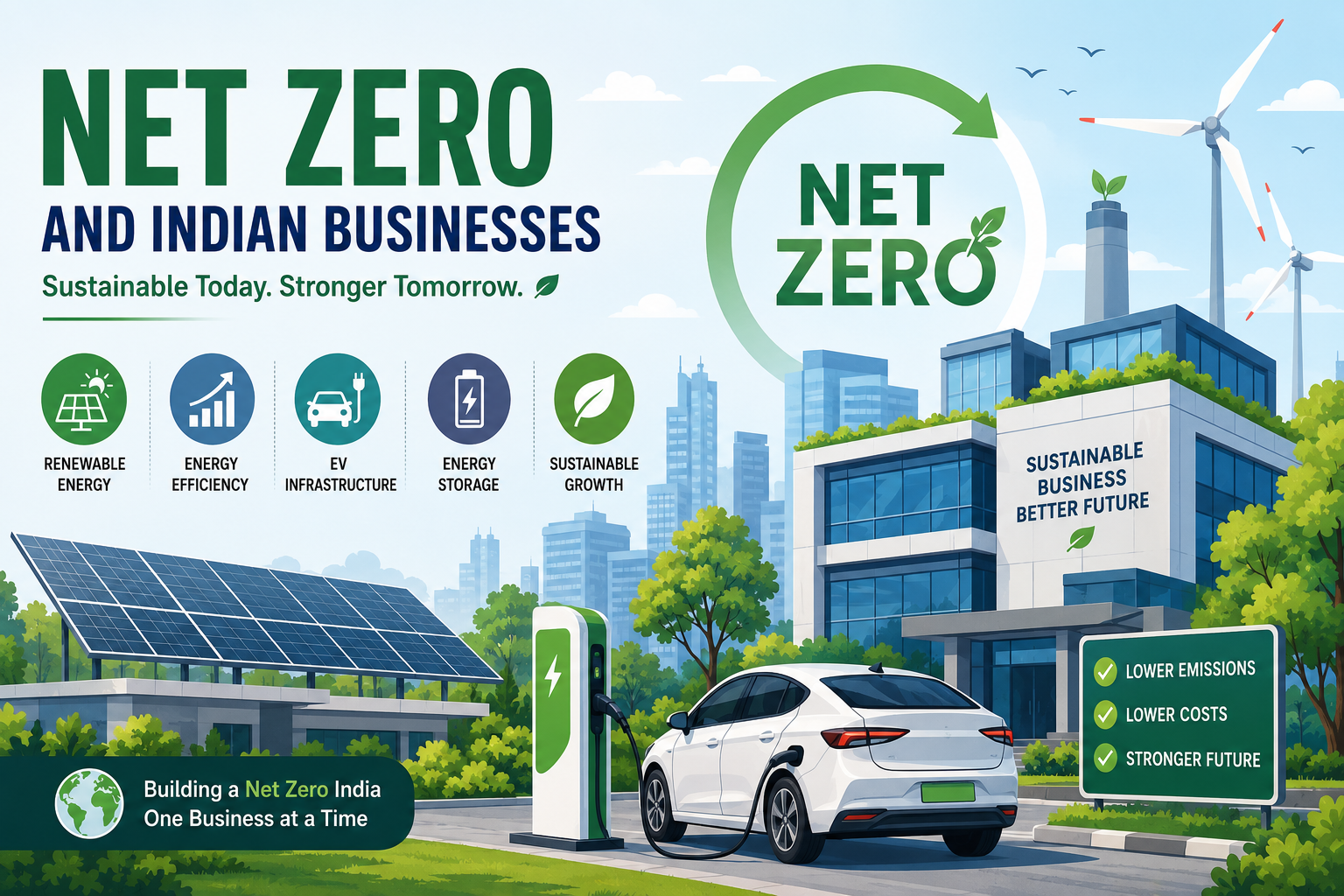 Net Zero and Indian Businesses: Building a Sustainable and Profitable Future