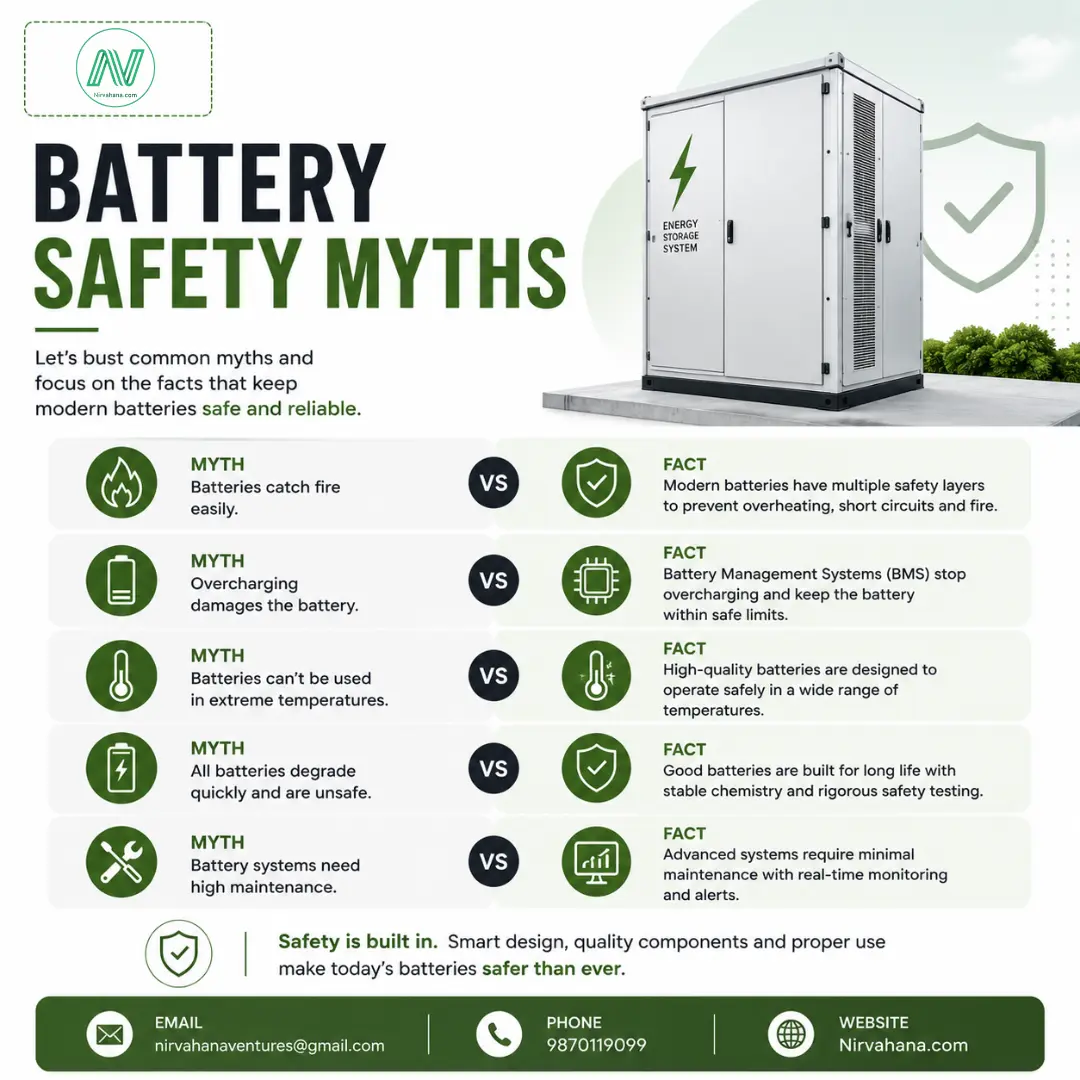 Battery Safety Myths: Debunking Common Misconceptions About