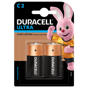 DURACELL C BATTERY CELL 2PC
