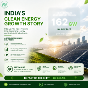 India’s Clean Energy Growth Story: Solar Capacity Crosses 162 GW in 2026