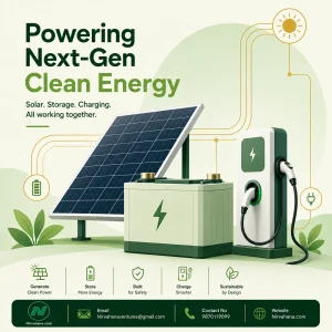 Powering Next-Gen Clean Energy: Solar, Battery Storage and EV Charging