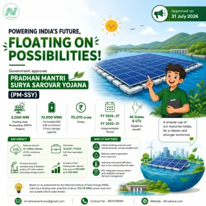 Pradhan Mantri Surya Sarovar Yojana (PM-SSY): Driving India’s Next Phase of Floating Solar Growth